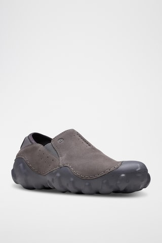 Slip-on de nobuk Mokolite Easy - Gris oscuro