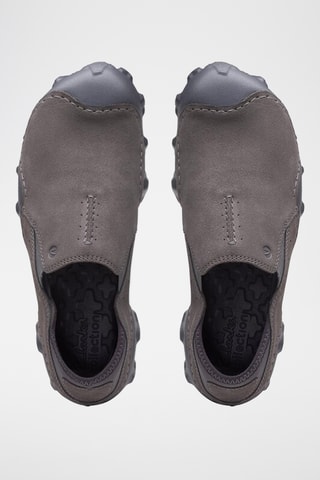 Slip-on de nobuk Mokolite Easy - Gris oscuro
