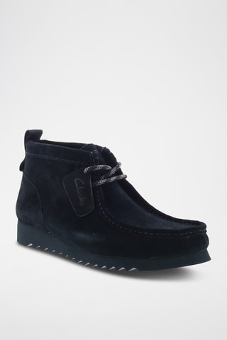 Botas de nobuk Wallabee - Negro