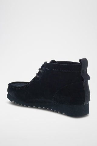 Botas de nobuk Wallabee - Negro