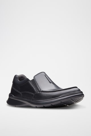 Slip-on de piel Cotrell Free - Negro