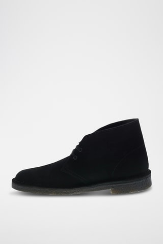 Botines de nobuk Desert - Negro