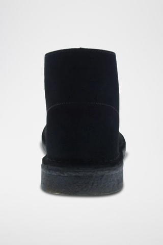 Botines de nobuk Desert - Negro