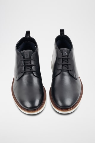 Botas de piel Brantin - Negro