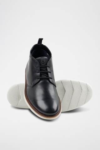 Botas de piel Brantin - Negro