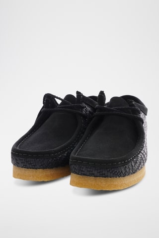 Derbies de nobuk Wallabee - Negro