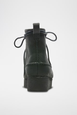 Botines de piel Wallabee Craft - Negro