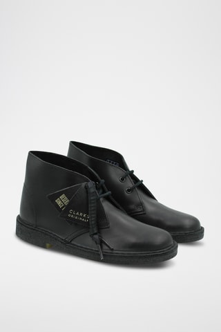 Botines de nobuk Desert - Negro