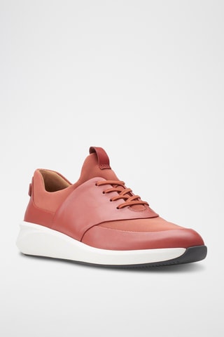 Zapatillas de piel Un Rio - Burdeos