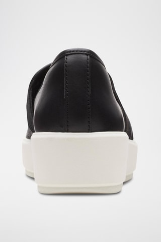 Slip-on de piel con plataforma Layton - Negro