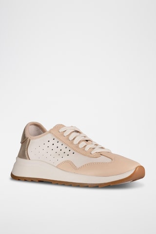 Zapatillas de piel DashLite - Beige