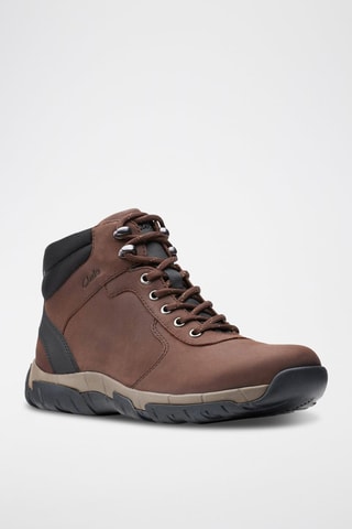 Botas de piel Grove - Marrón