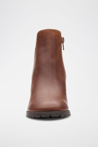 Botines de piel Verona - Marrón oscuro