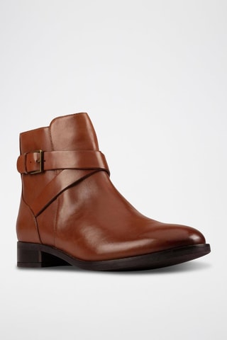 Botas de piel Hamble - Marrón