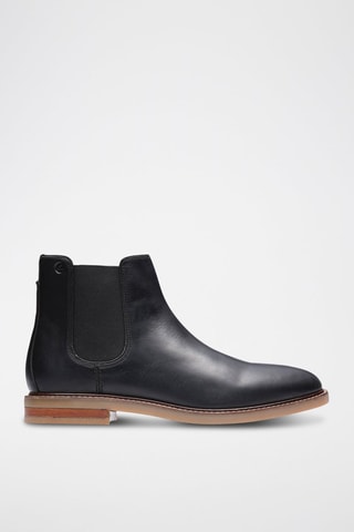 Botas Chelsea de piel Jaxen - Negro