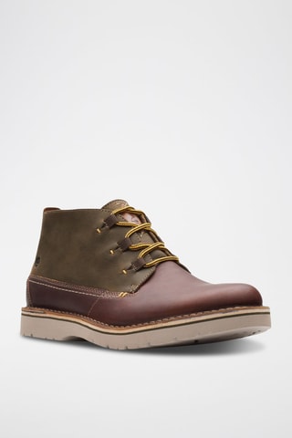 Botas de piel Eastford - Marrón oscuro