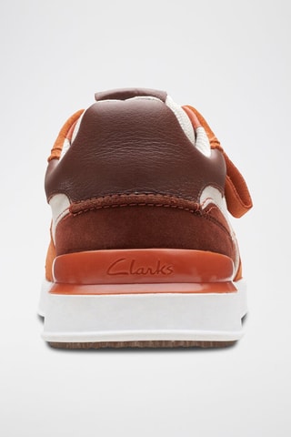 Zapatillas de piel RaceLite - Rojo teja