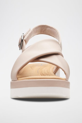 Sandalias con plataforma Clara - Beige claro
