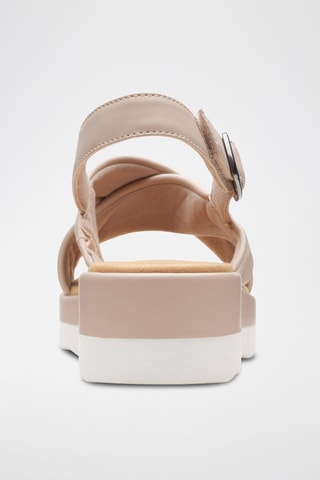 Sandalias con plataforma Clara - Beige claro