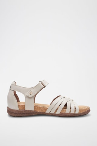 Sandalias de piel Roseville Cove - Blanco