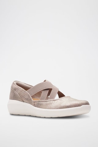 Slip-on de cuña Kayleigh - Topo