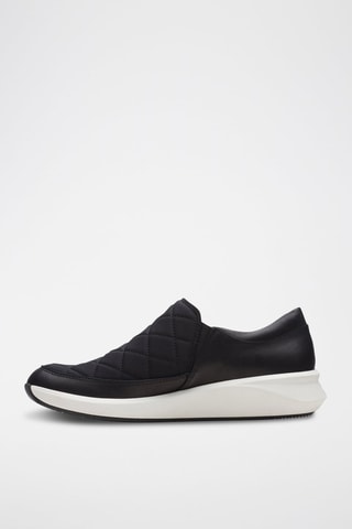 Slip-on de piel Un Rio - Negro