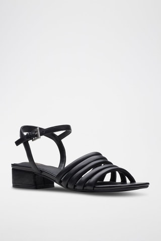 Sandalias de piel Seren25 Part - Negro