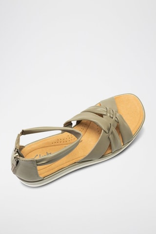 Sandalias con plataforma Clara - Verde oliva