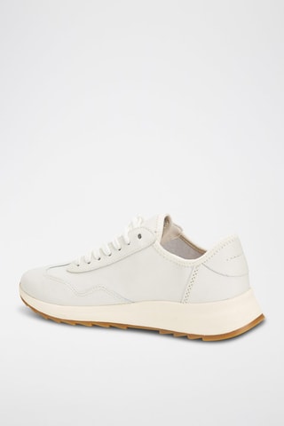 Zapatillas de piel DashLite - Blanco