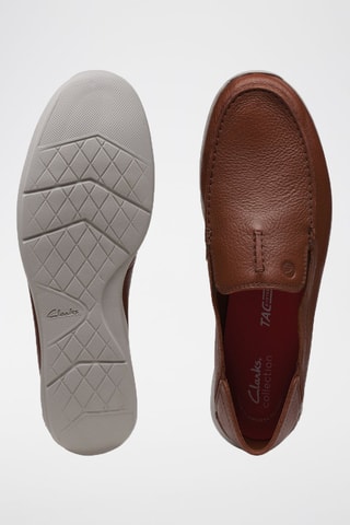 Mocasines de piel Gorwin - Marrón