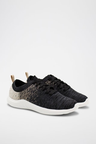 Tenis Nova Glint - Negro y blanco