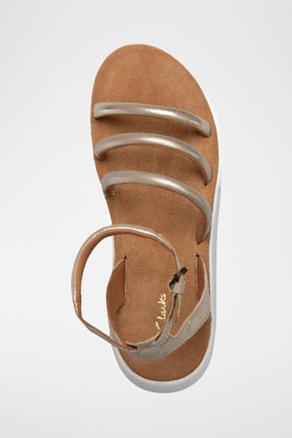 Sandalias de piel Jemsa - Dorado