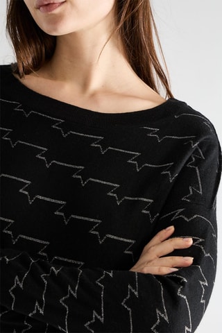 Pull en mérinos - Noir