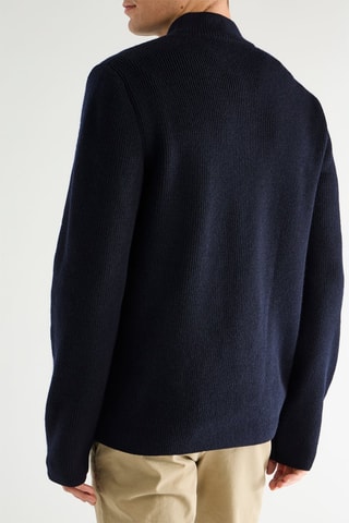 Pull en laine vierge et cachemire - Noir