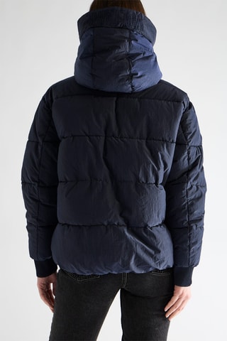 Doudoune à capuche - Bleu marine