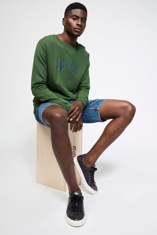 Bermuda en jean - Ciel