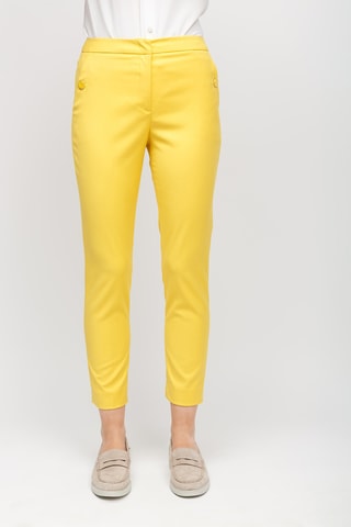 Pantalon cigarette - Jaune