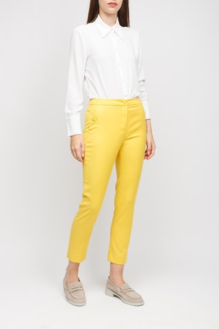 Pantalon cigarette - Jaune