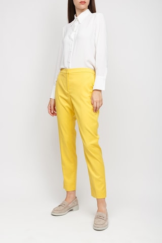 Pantalon cigarette - Jaune