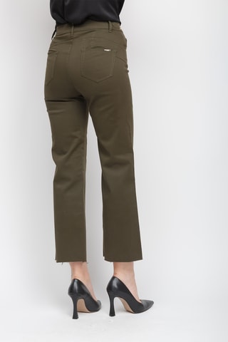 Pantalon flare - Kaki