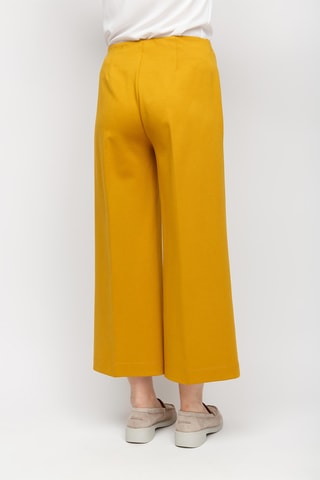 Pantalon wide legs - Moutarde