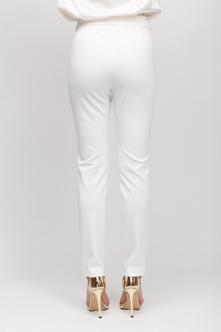 Pantalon taille haute - Blanc