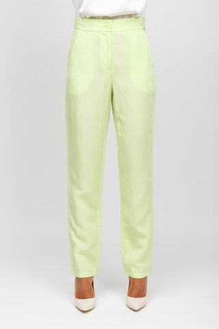 Pantalon taille haute - Vert