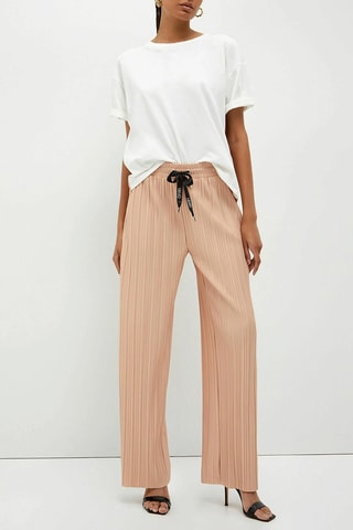 Pantalon plissé - Rose