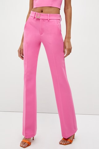 Pantalon regular - Rose