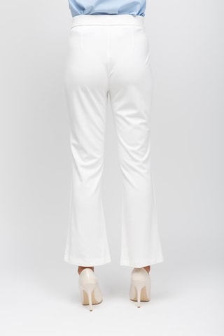 Pantalon bootcut - Blanc