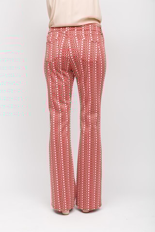 Pantalon regular - Rouge