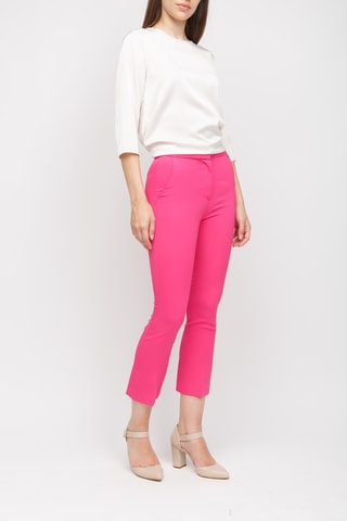 Pantalon cigarette - Rose vif