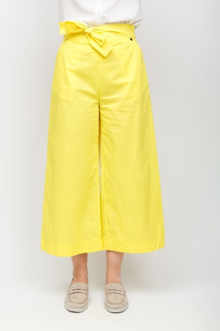 Pantalon wide legs - Jaune