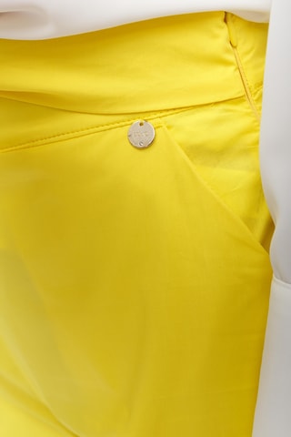 Pantalon wide legs - Jaune